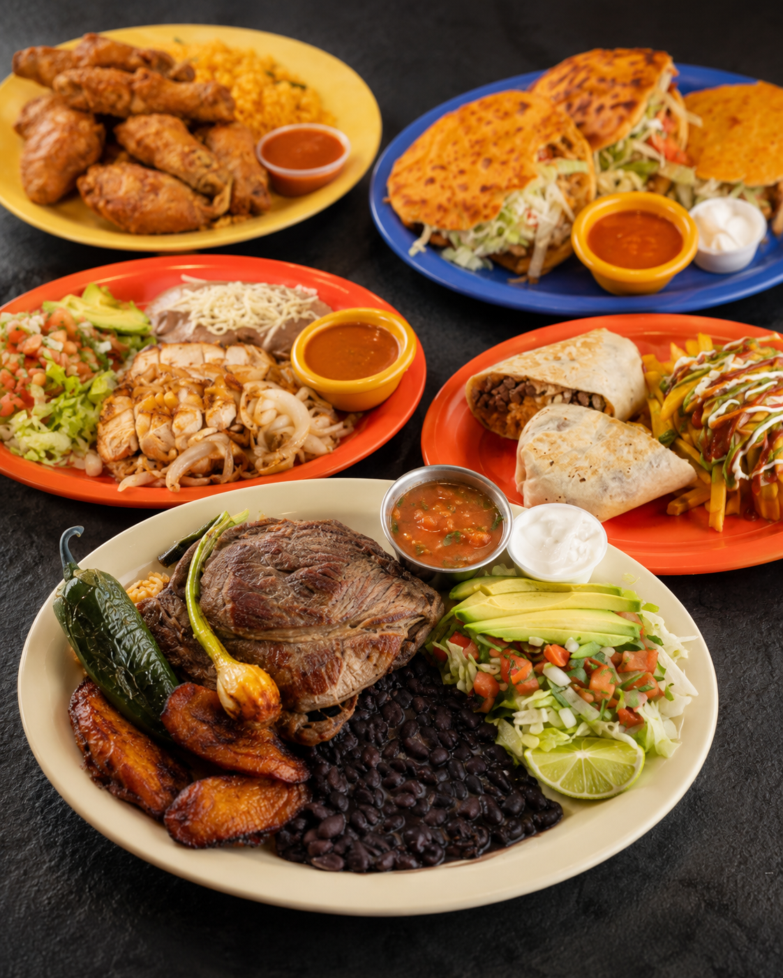 Especialidades de Taquería Elizabeth