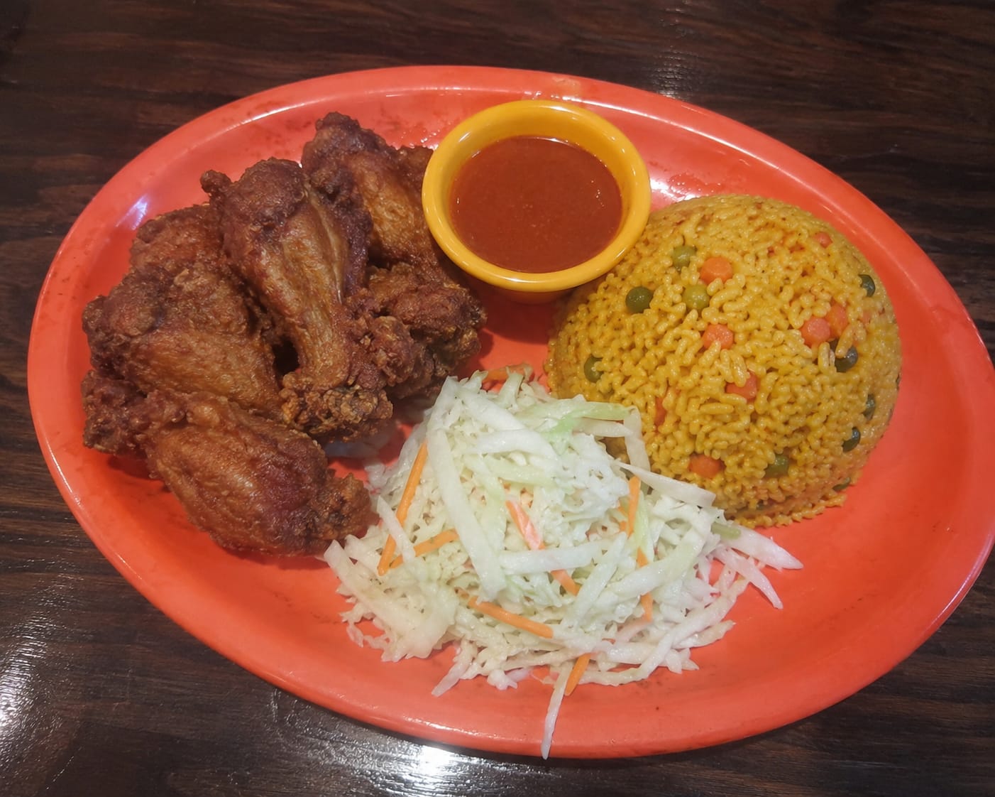 Platillo de pollo de Taquería Elizabeth